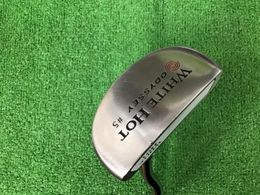 未使用●オデッセイ● WHITE STEEL .#5 パター 34インチ 右利き 中古】 オデッセイ WHITE STEEL #5 34インチ パター PT スチール