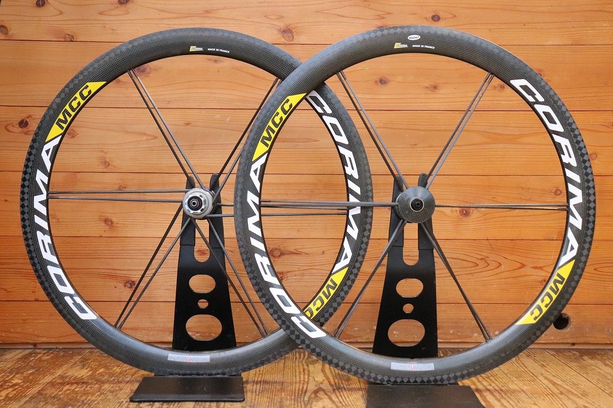 コリマ CORIMA MCC カーボン チューブラー ホイールセット カンパニョーロ 11S|12S ナローリム 芦屋店