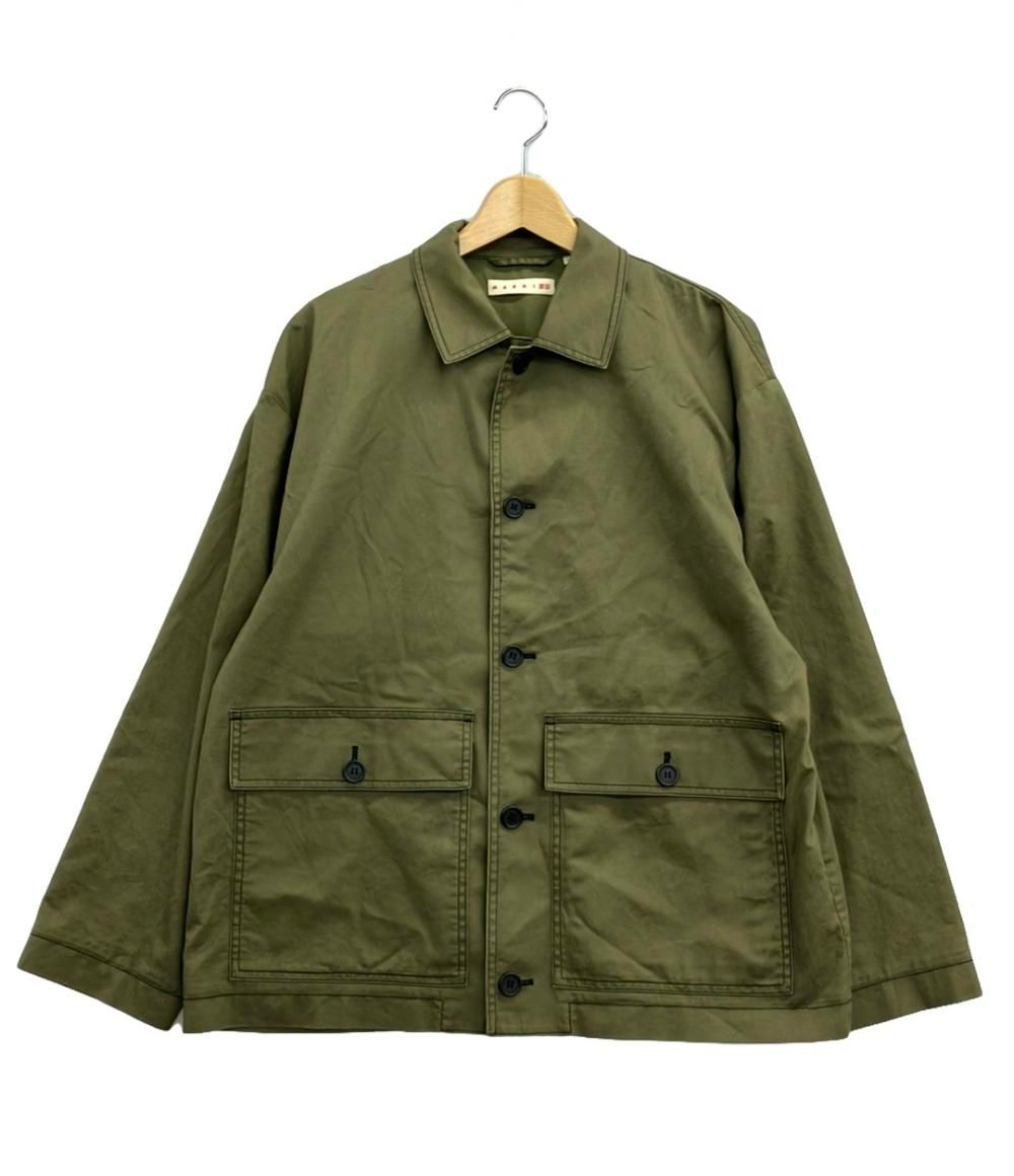 美品 ユニクロ オーバーサイズユーティリティジャケット マルニコラボ 311-449587 メンズ SIZE L (L) UNIQLO