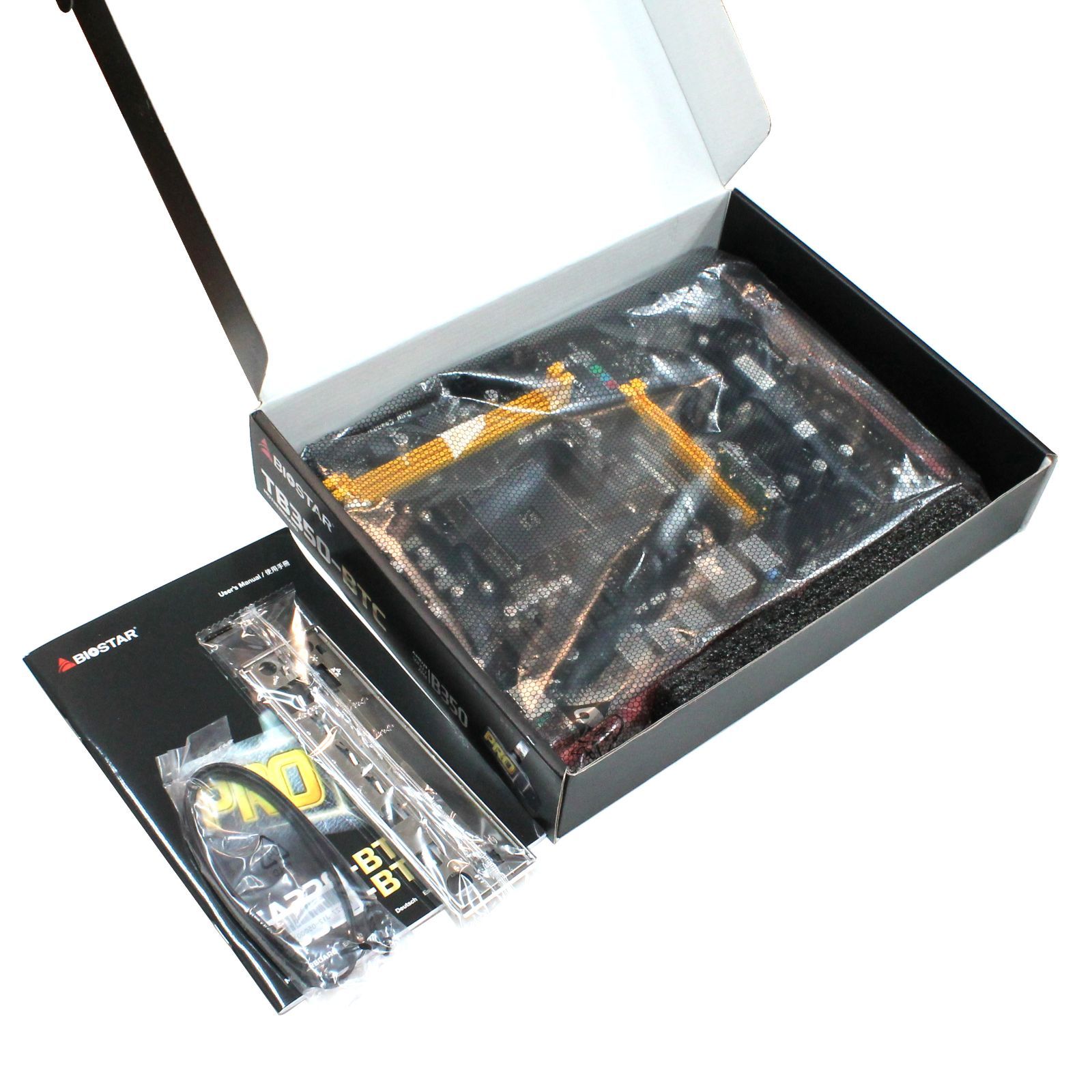 BIOSTAR AM4マイニング用マザーボード TB350-BTC+CPUセット BIOSTAR TB350-BTC マザーボード AMD B350