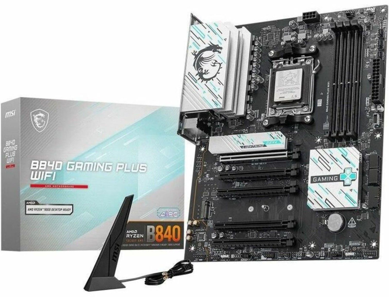【限定SALE，HOT】 MSI - B840GPW - MSI B840 GAMING PL WIFI ゲーミング デスクトップ マザーボード - インテル マザーボード