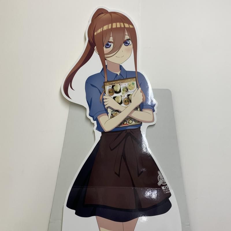 五等分の花嫁アパレル第1弾 中野二乃等身大タペストリー 描き 五等分の