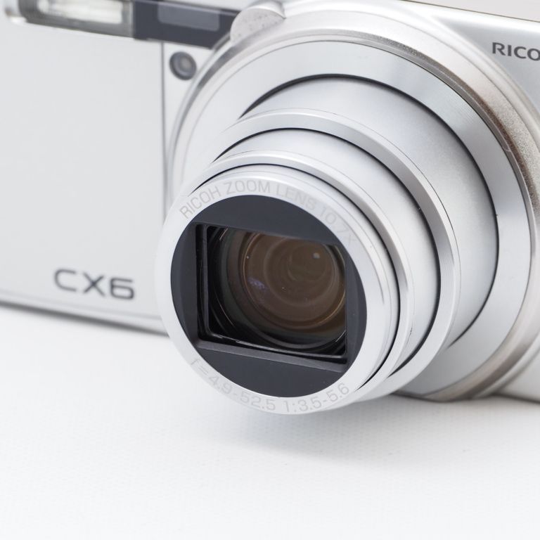 RICOH リコー デジタルカメラ CX6シルバー CX6-SL - カメラ本舗