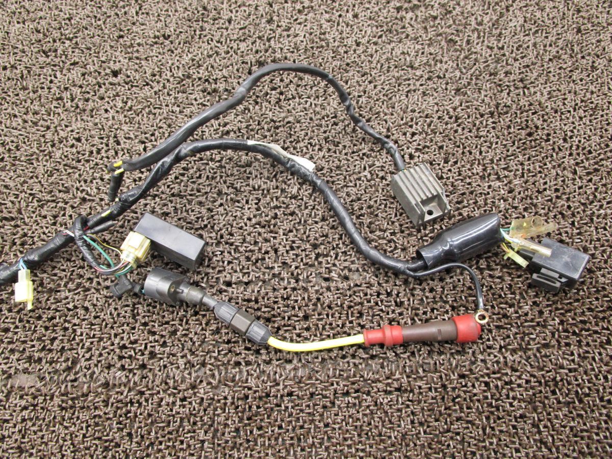 XLR250R メインハーネス レギュレター △A6403 イグニッションコイル MD22 ホンダ MD17E キャブ車 XLR250R-4 DECORATOM_COM_BR