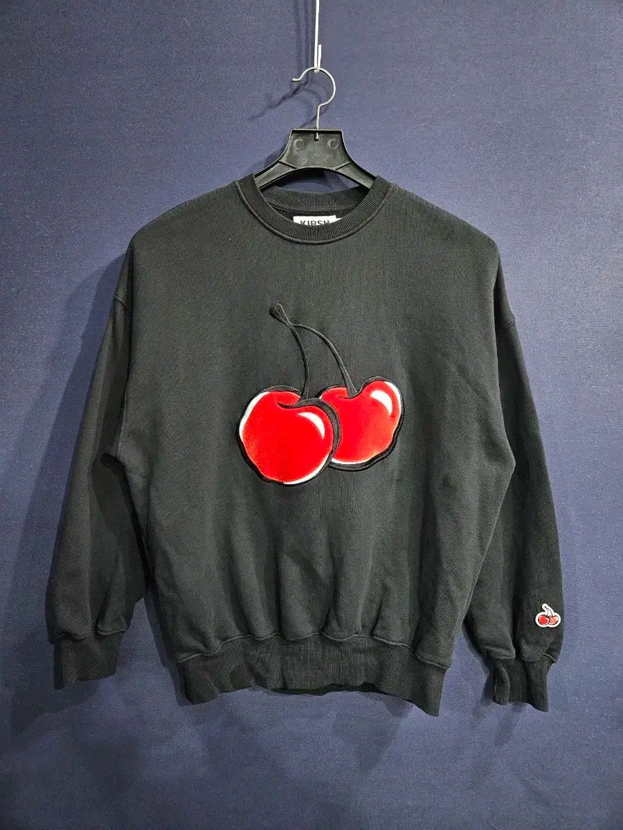 キルシー ビックロゴ 黒 メンズ オーバーサイズ 90 95 起毛 スウェット