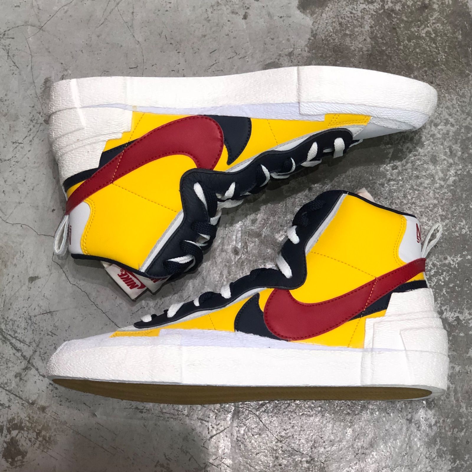 sacai NIKE Blazer Mid Varsity Maize コラボ ブレザー ミッド  
