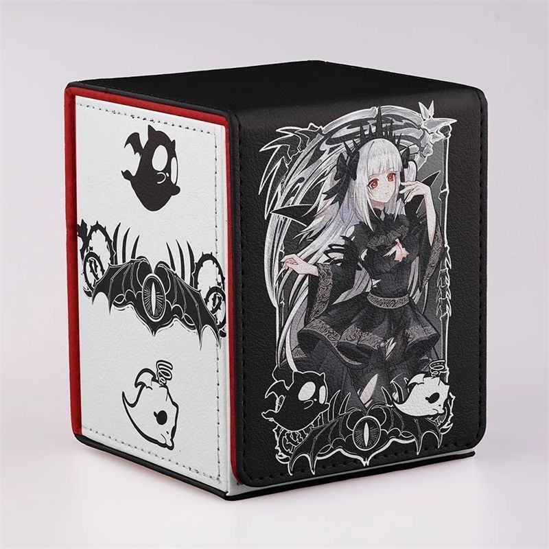 遊戯王 デッキケース レザー調 光なき影 ア＝バオ·ア·クゥー