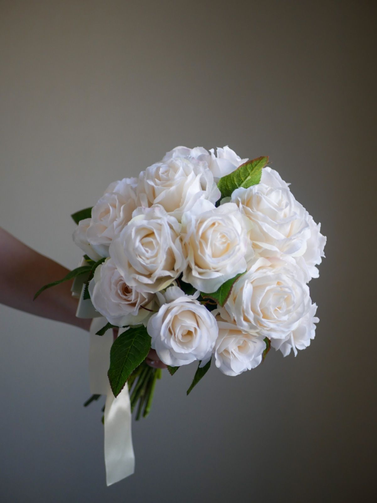 アーティフィシャル ウェディングブーケ＆ブートニアセット 結婚式 
