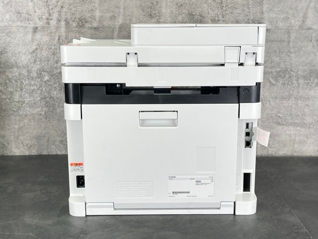 ほぼ Canon キャノン MF654Cdw カラーレーザープリンター Satera ホワイト 総印刷枚数3枚 087017|23089