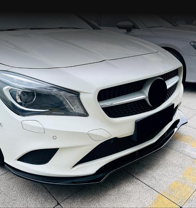 2013-2015 メルセデスベンツ CLAクラス C117 標準モデル フロントリップスポイラー エアロカスタムパーツ ZZ520 FFCRYSTALESIA_COM