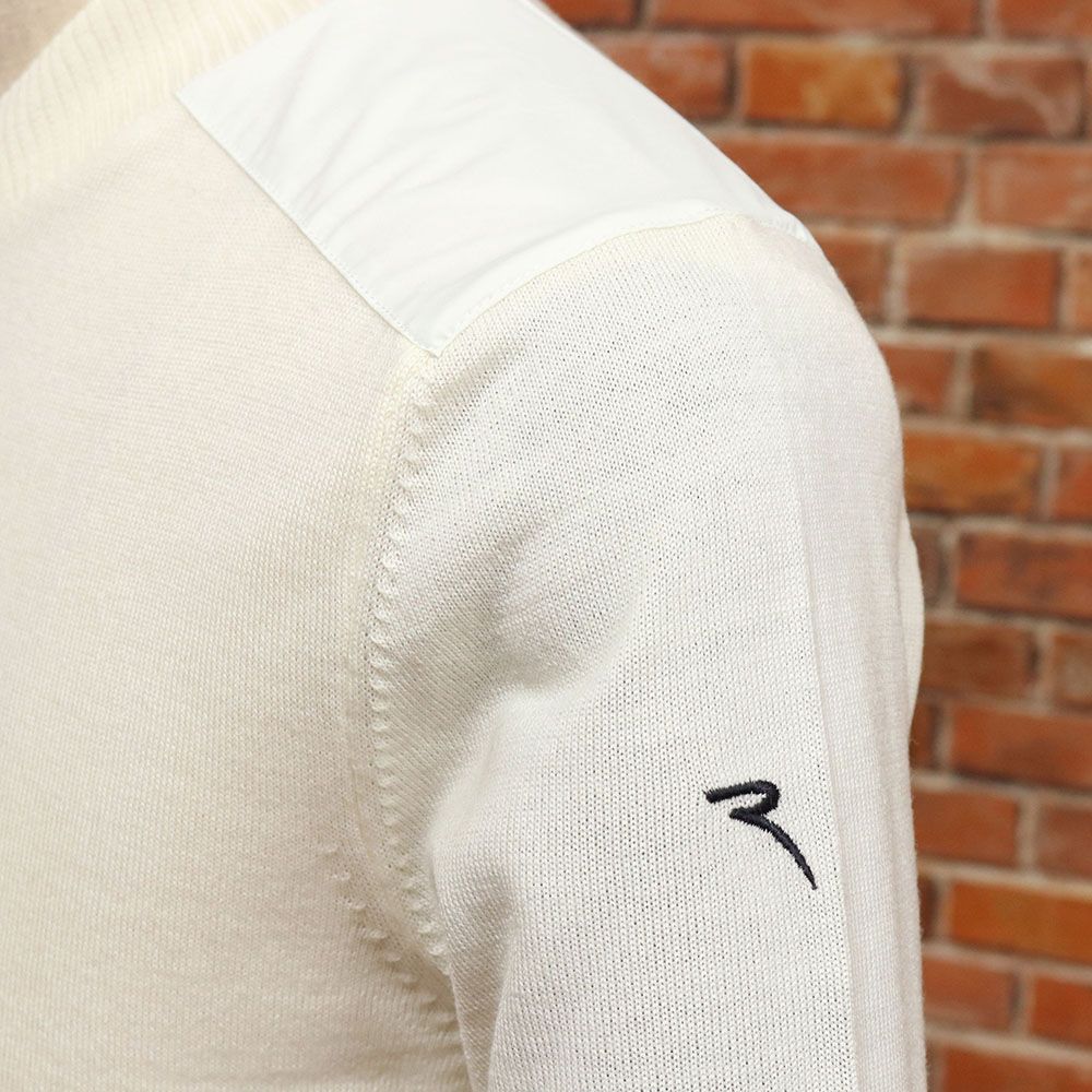 PEARLYGATES ウール ニット セーター 長袖 ジャガード ロゴ 4 1