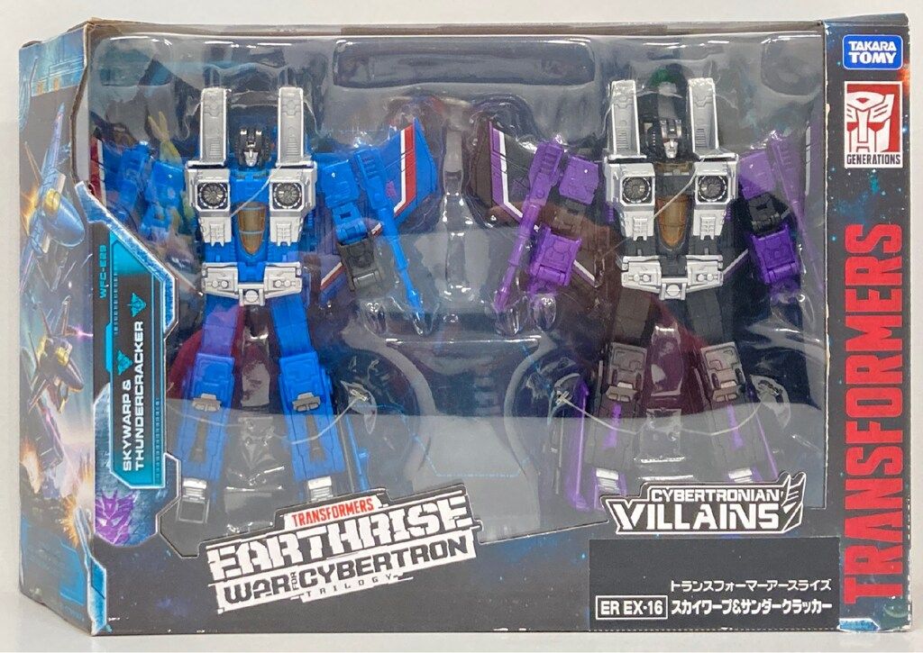 タカラトミー TF/EARTHRISE WAR FOR CYBERTRON スカイワープ&サンダークラッカー EREX16