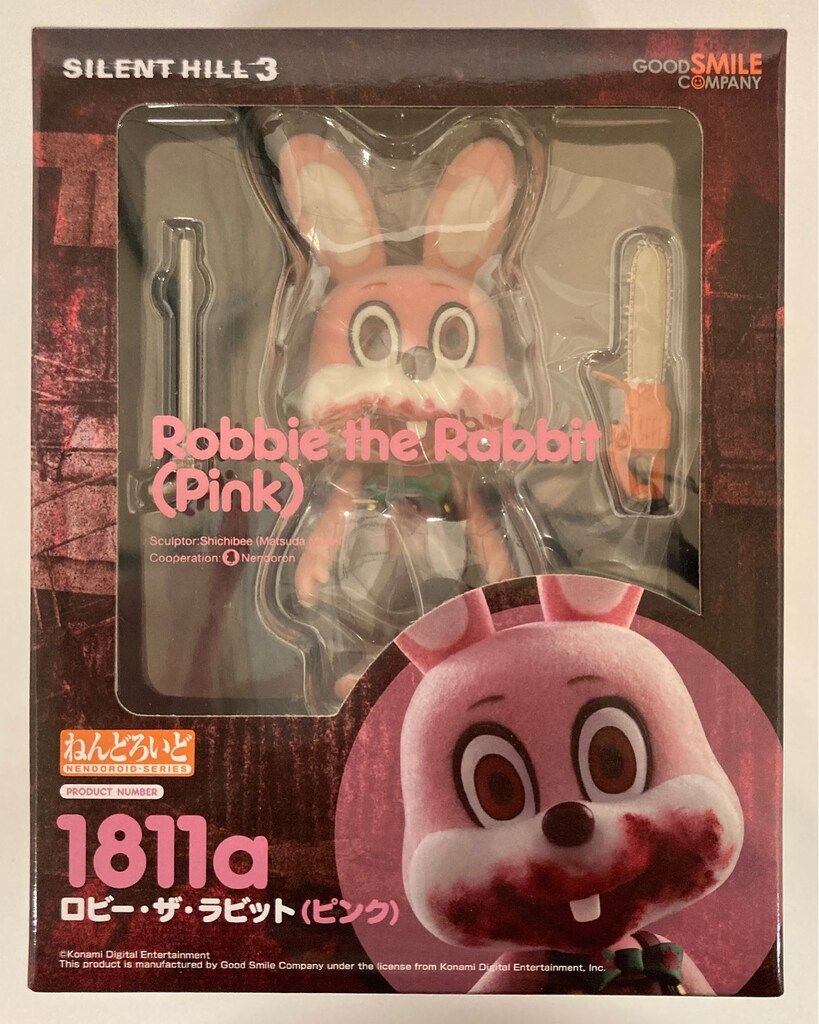 【新品未使用】ロビー・ザ・ラビット（ピンク）ねんどろいど 1811a Amazon | ねんどろいど サイレントヒル3 ロビー ザ ラビット