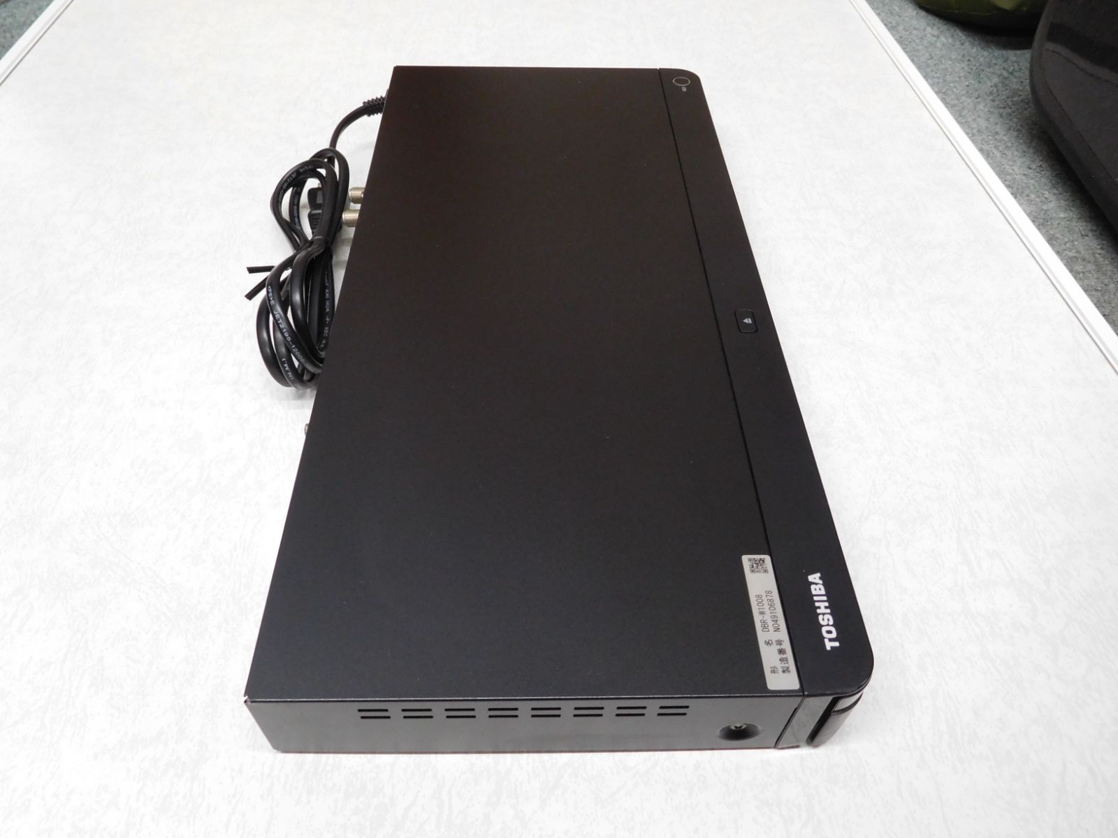 東芝 ブルーレイディスクレコーダー REGZA DBR-W1008 2019年製【M0592