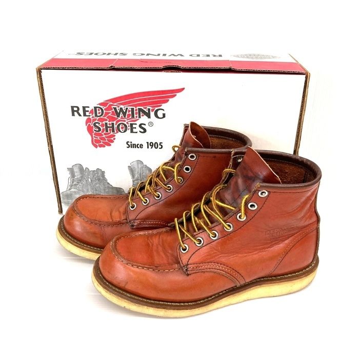 ☆RED WING レッドウィング 8875 モックトゥ ワークブーツ アイ