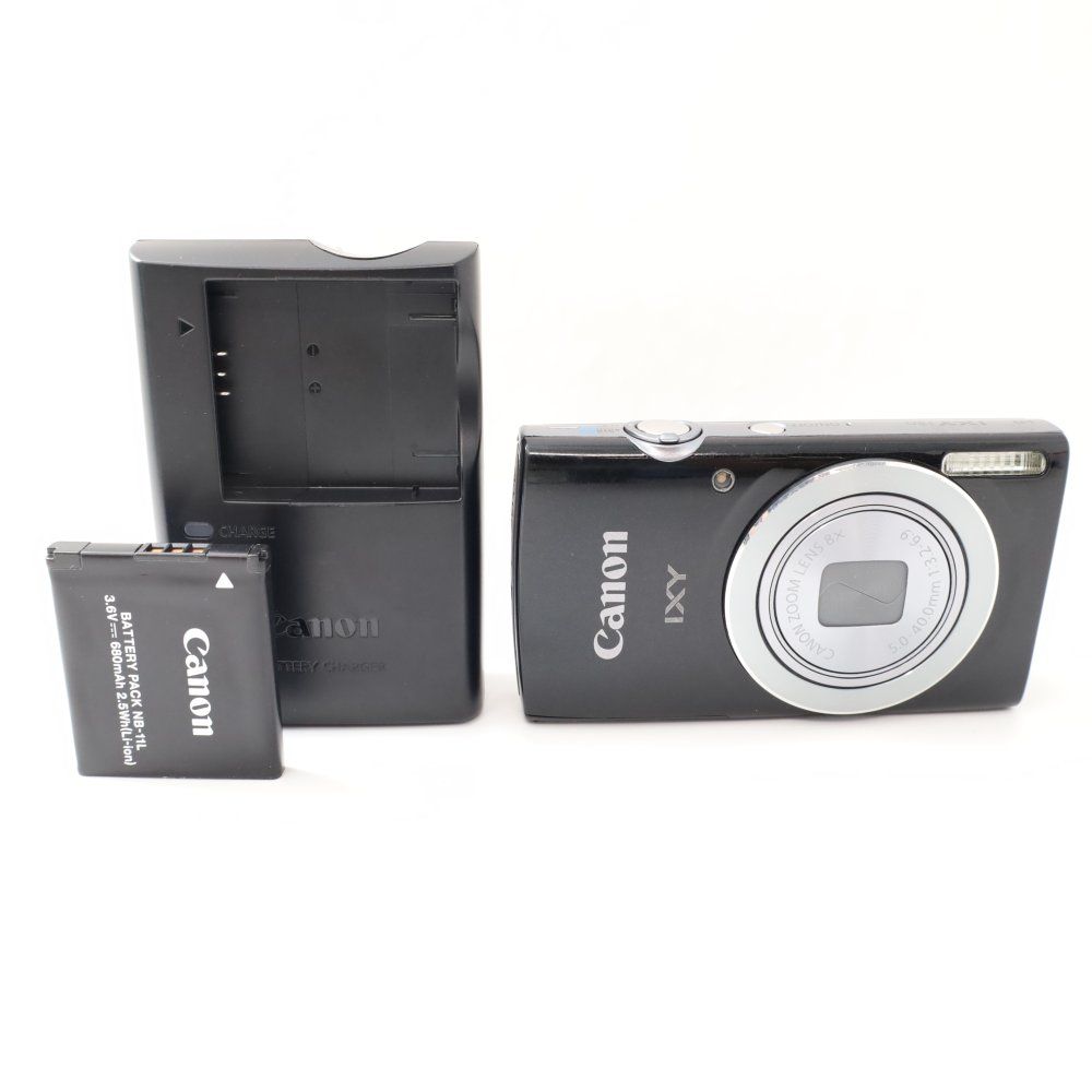 キヤノン Canon デジタルカメラ IXY 120 光学8倍ズーム ブラック 10c01