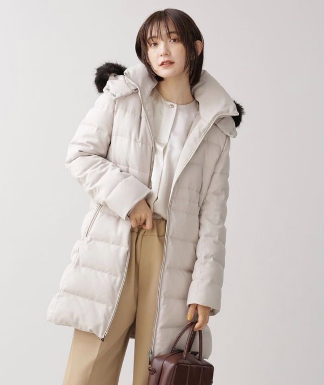 ナノユニバース LB.03Section 西川ダウン(R) サージロングダウン 西川ダウン (R)」 サージ ロングダウン