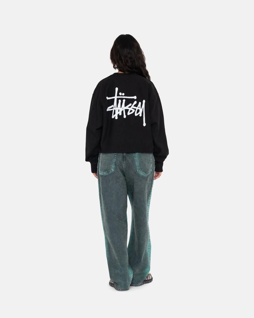 新品・人気モデル】stussy スウェット トレーナー サイズM ブラック