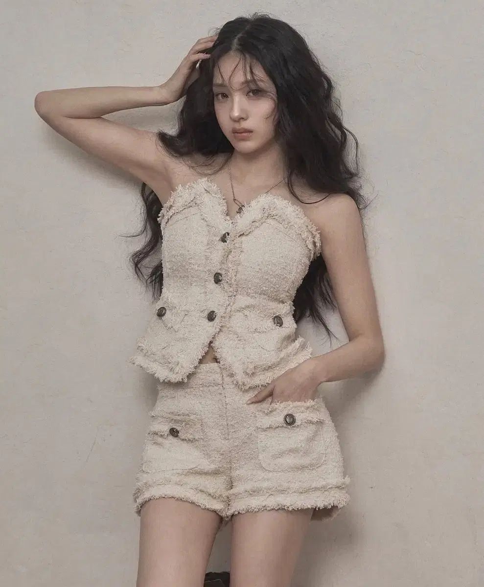 khakipoint 韓国 ツイードジャケット KHAKIPOINT 韓国 ツイード