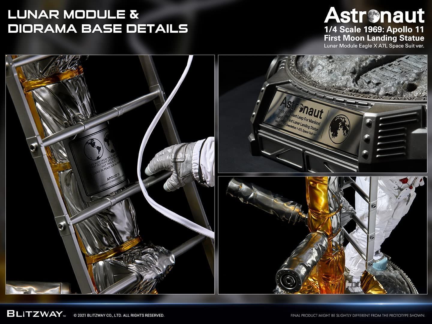 の正規ブリッツウェイ アストロノーツ ISS EMU Ver. スパーブ スケール スタチュー The Real ザ・リアル 宇宙飛行士 一般