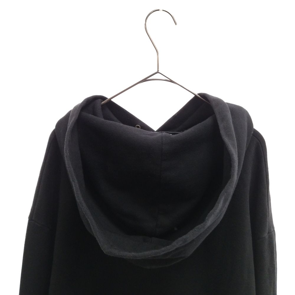 GIVENCHY ブラック パーカー ダメージ加工 Givenchy ダメージ パーカー | ブラック | FARFETCH JP