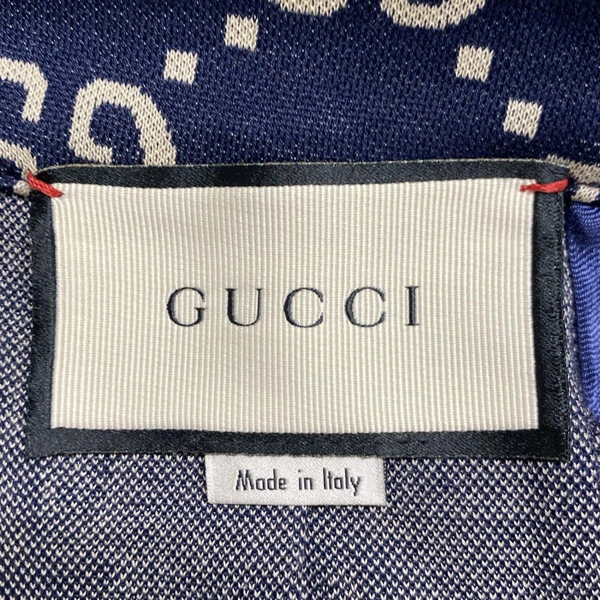 【美品】Gucciグッチ ネイビー タイトスカート サイズ38 GUCCI - グッチ ミモレ丈スカート ロング タイト ストレッチ