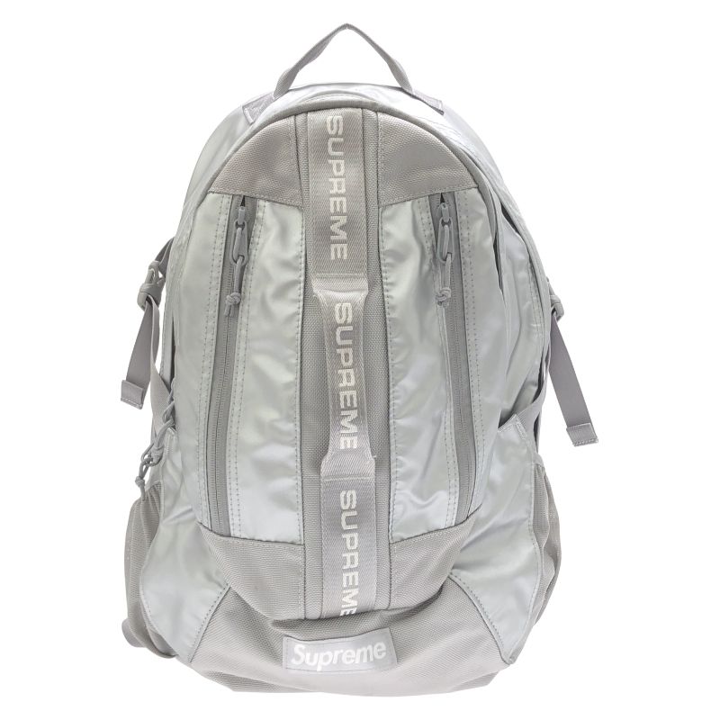 SUPREME 22AW BACK PACK SILVER シュプリーム バックパック シルバー 66 240066175164