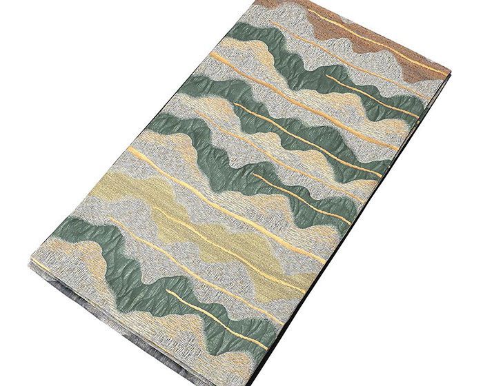 袋帯 未着用美品 正絹 染色作家 草野一騎作 未使用 新古品 フォーマル 礼装用 パーティー 着物  g0817 袋帯 未着用美品 正絹 染色作家 草野一騎作 未使用 新古品 フォーマル