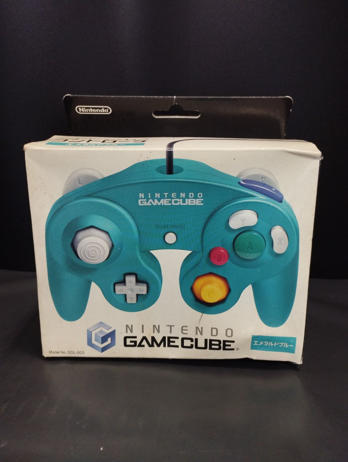 Nintendo ゲームキューブ コントローラー エメラルドブルー Nintendo