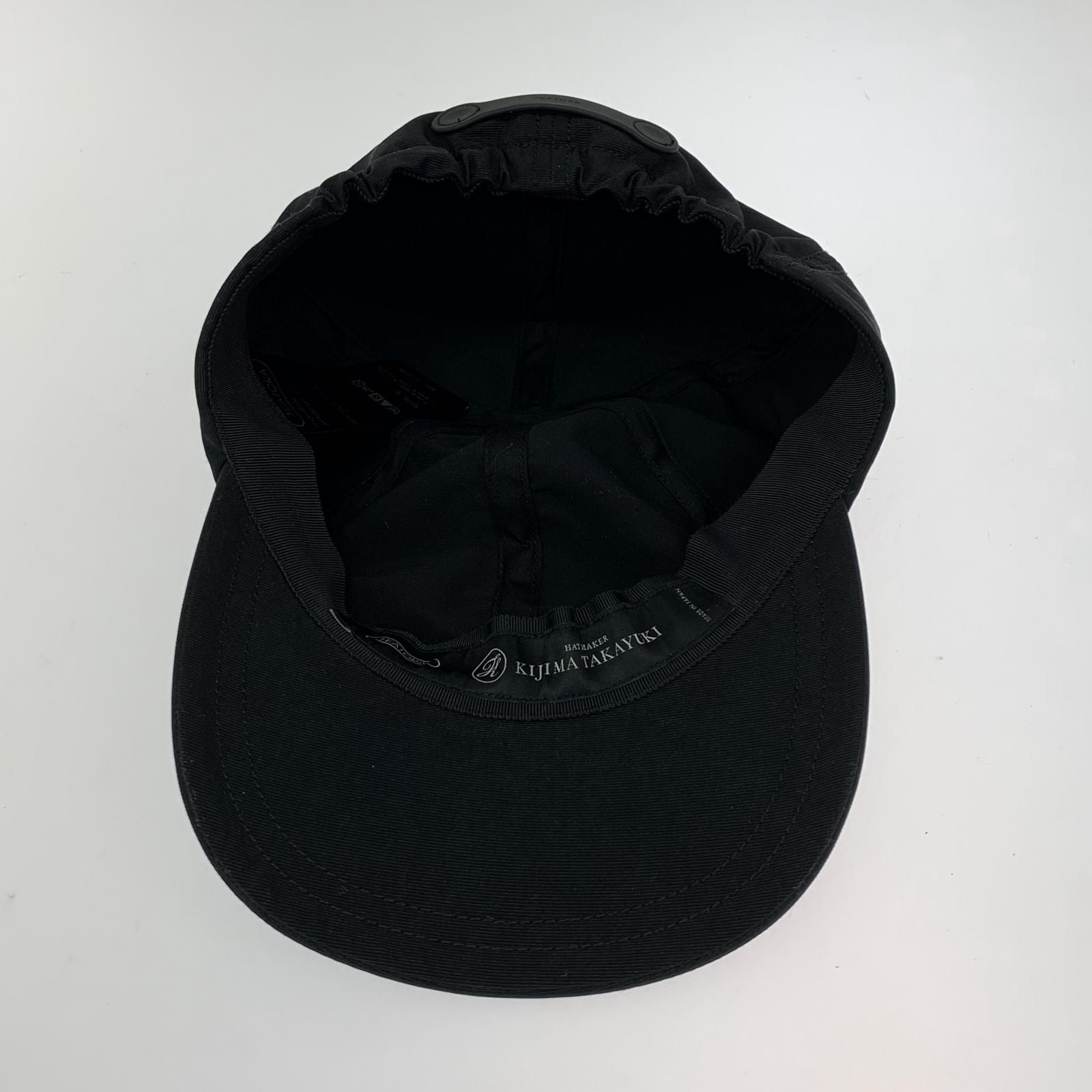 TEATORA KIJIMA TAKAYUKI キャップ ブラック TI-CAP-001-BR
