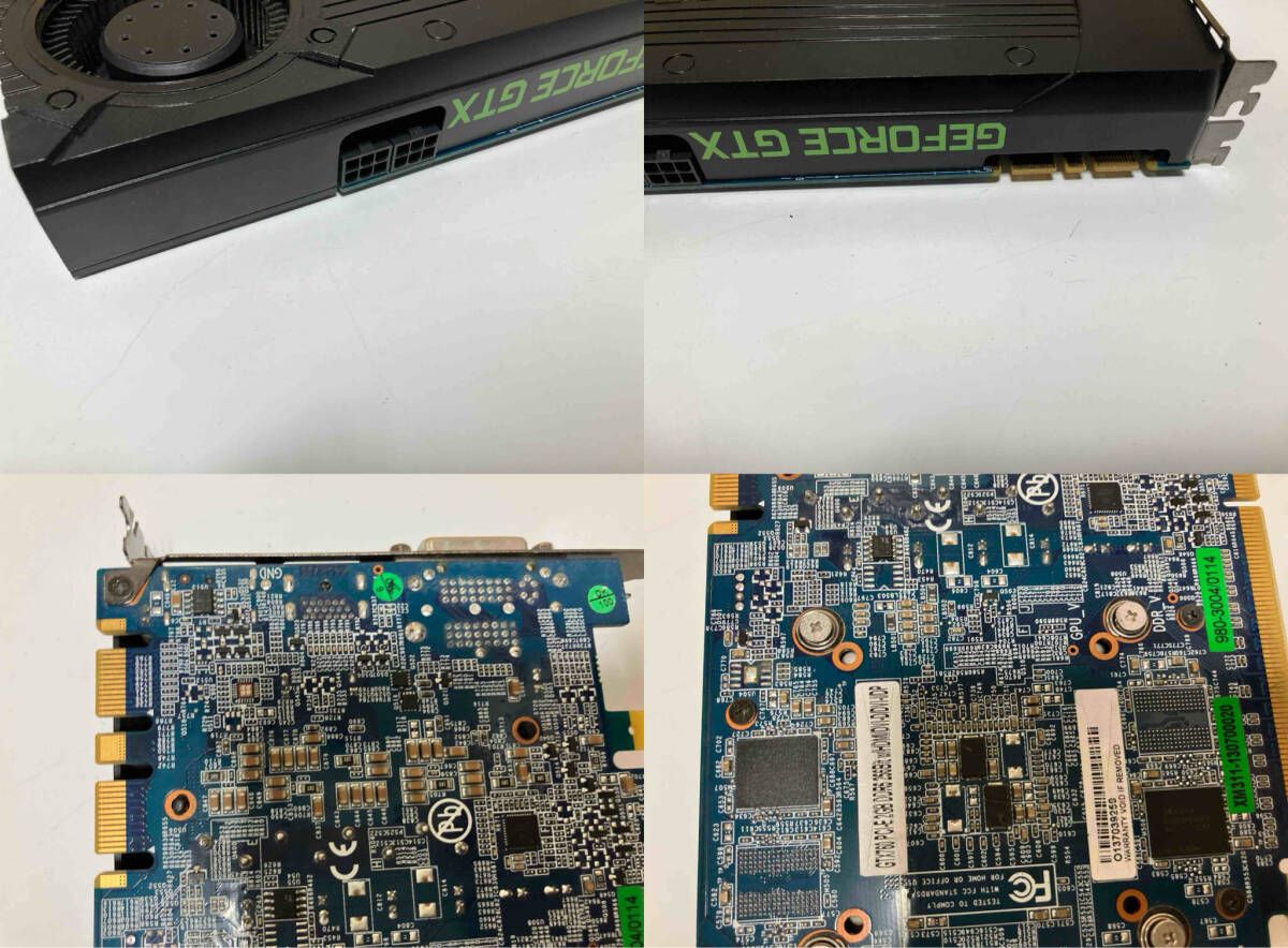 【ジャンク品】GEFORCE GTX 760 GALAXY GF PGTX760-OC/2GD5 MINI GeForce GTX 760 2GB 256-bit GDDR5