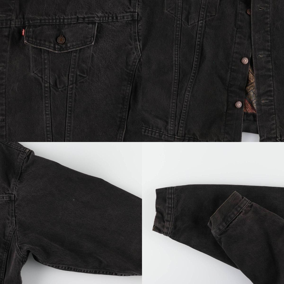 古着 90~00年代 リーバイス Levi's 70617-4159 ブラック デニム