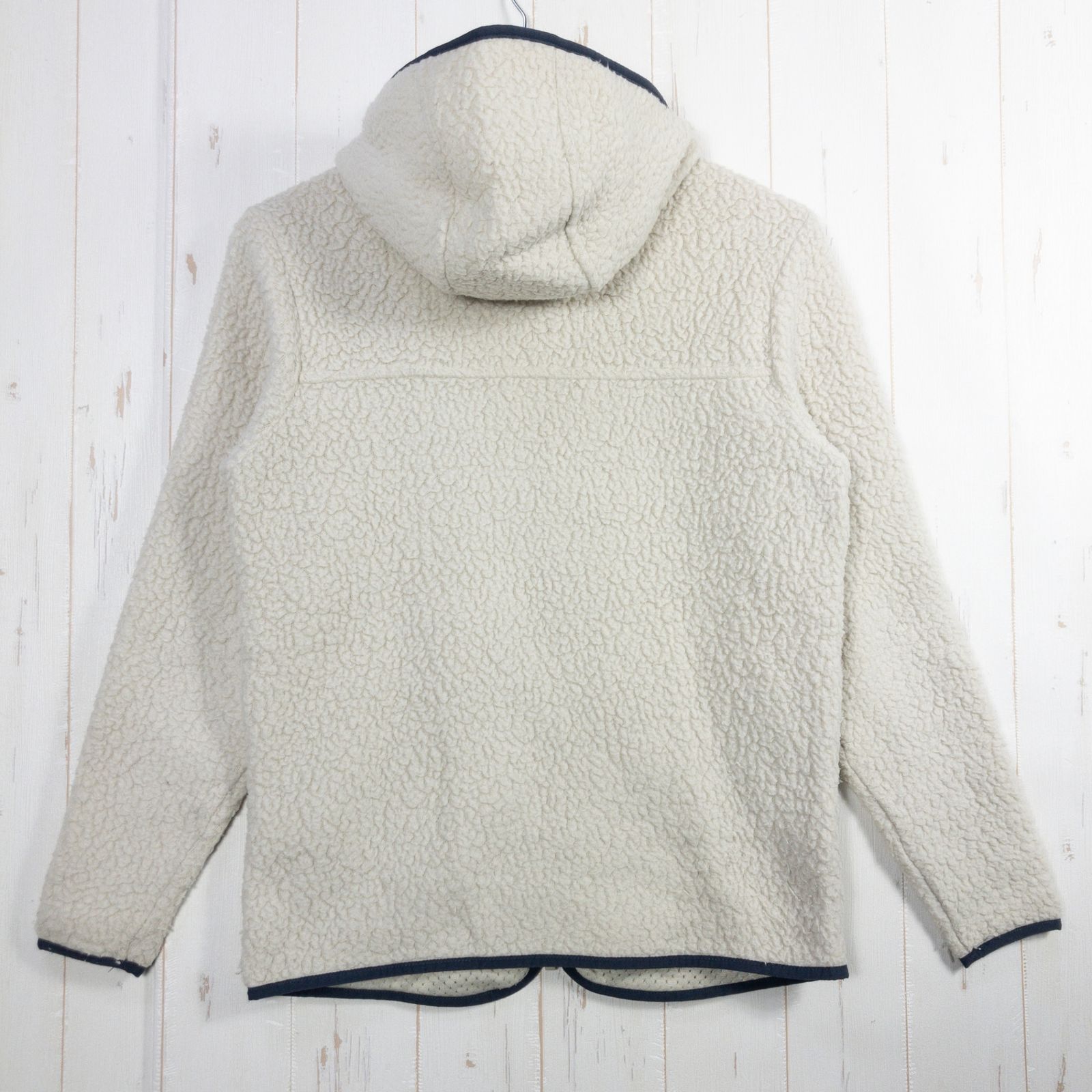 CLASSIC RETRO-X/フリースジャケット/XS/ポリエステル/アイボリー