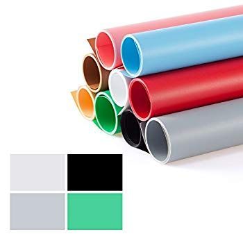 非常に良い】Meking 撮影用 PVC 背景布 バックペーパー 120x200cm 4色