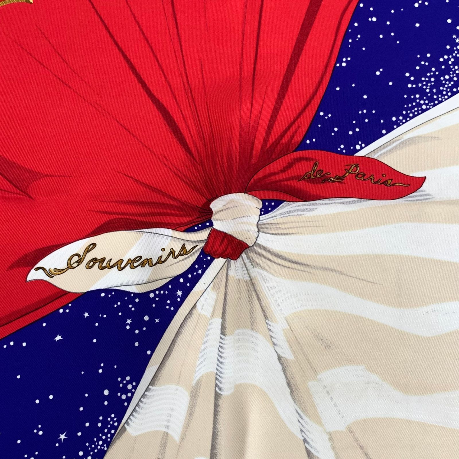 エルメス HERMES カレ90 エルメスの思い出 シルク100% HERMES エルメス スカーフ カレ 90 Souvenirs de Paris パリの思い出