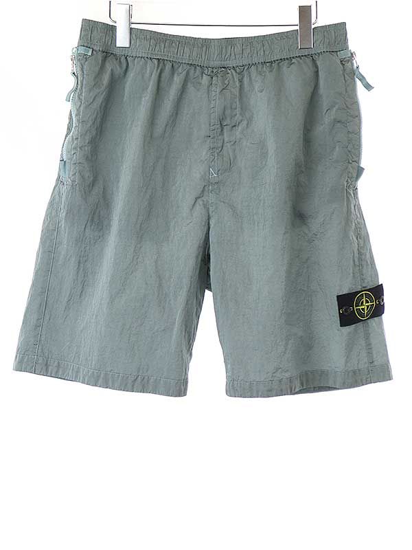 STONE ISLAND ストーンアイランド 23SS ナイロンメタル イージーショーツ ミントグリーン 33