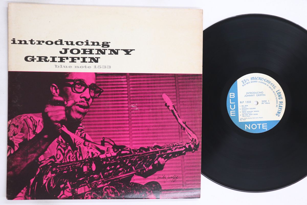 ★未開封！LP：JOHNNY GRIFFIN THE CONGREGATION ジョニー・グリフィン：BLUE NOTE LIMITED EDITION Music Matters 45rpm：2枚組：高音質！ 国内盤 JOHNNY GRIFFIN&frasl;INTRODUCING JOHNNY GRIFFIN&frasl;BLUE NOTE DBLP021