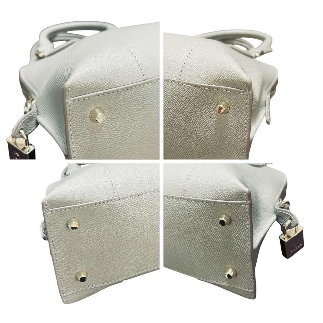 極美品 FURLA フルラ VITTORIA DOME S 2way ショルダーバッグ
