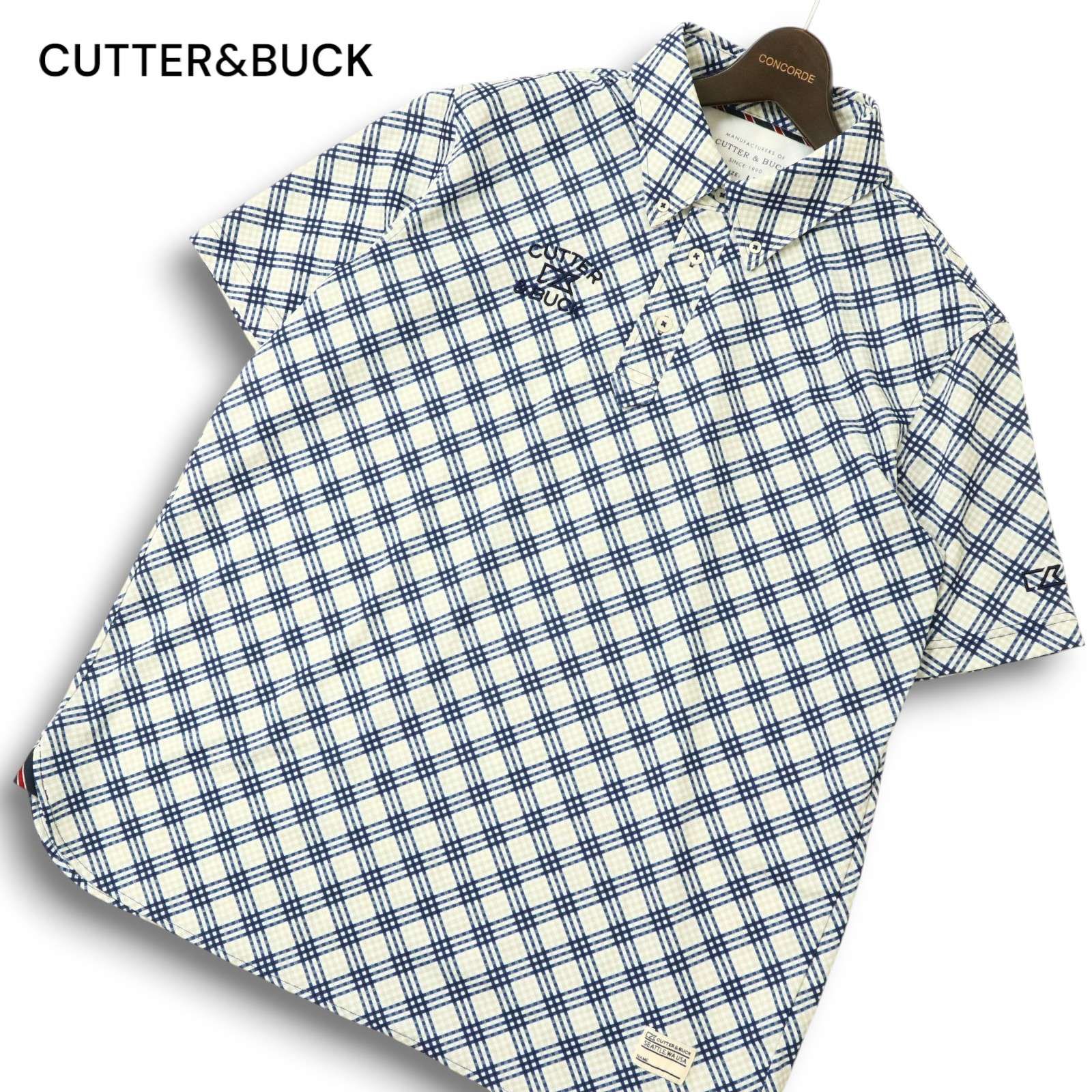 CUTTER &amp; BUCK - CUTTER&amp;BUCK カッター＆バック 半袖 ポロシャツ メンズ L ゴルフ mbk01278n-s1b.jpg