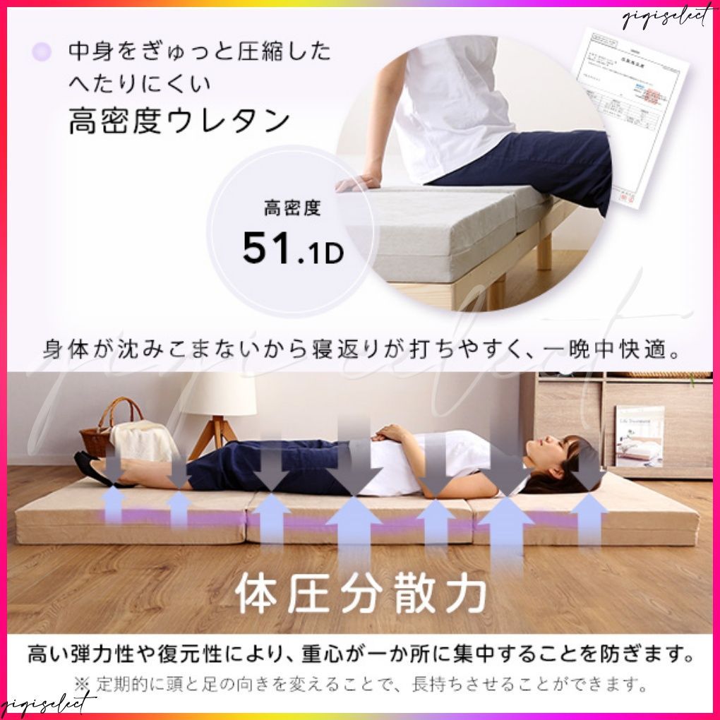 折りたたみマットレス