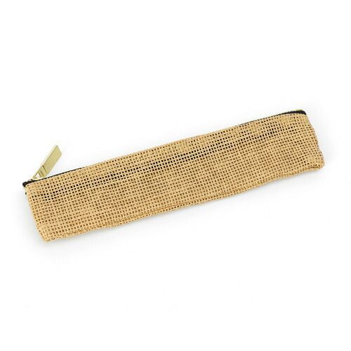 まとめ ミドリ ペンケース パルプストレージ ペーパーコード ベージュ 41774 ×5セット