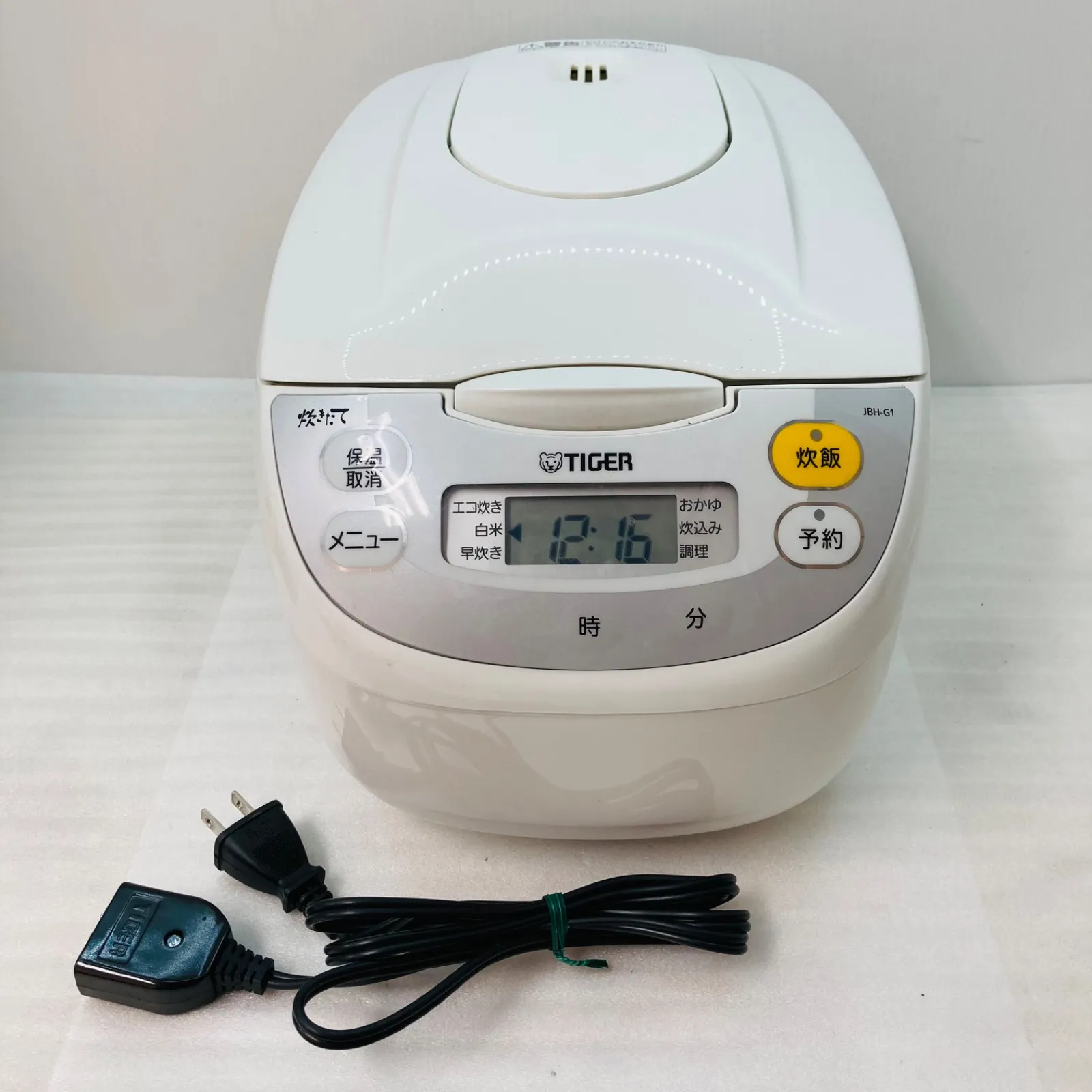 2025年製 TIGER 炊飯器 JBH-G101 W 新品】タイガー TIGER JBH-G102-W[5.5