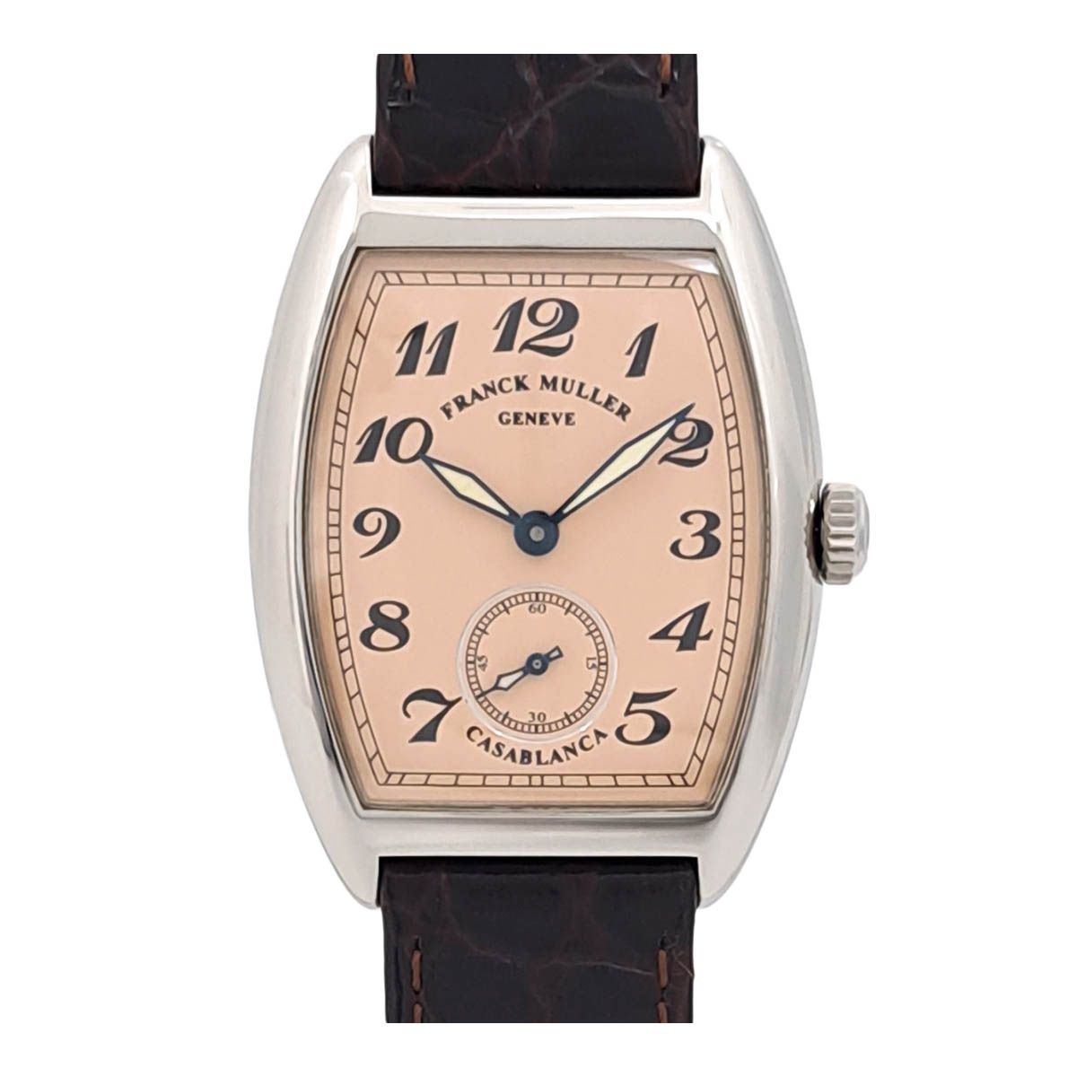 フランクミュラー カサブランカ スモールセコンド  7502 S6 手巻き ステンレススティール メンズ ボーイズ FRANCK MULLER【中古】 【時計】