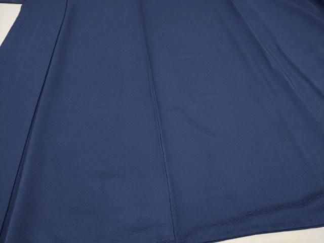 平和屋着物□東京友禅 熊谷好博子 色無地 菱地紋 山葵色 西武扱い 正絹