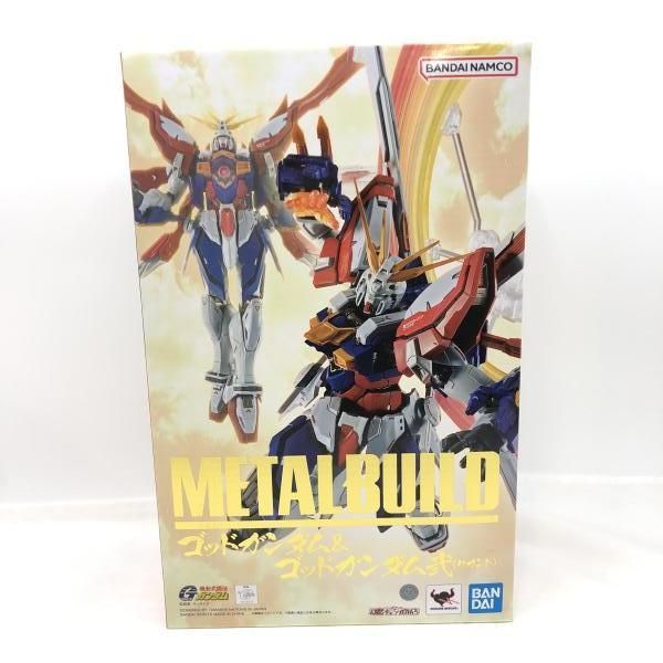 中古】バンダイ METAL BUILD ゴッドガンダム＆ゴッドガンダム弐