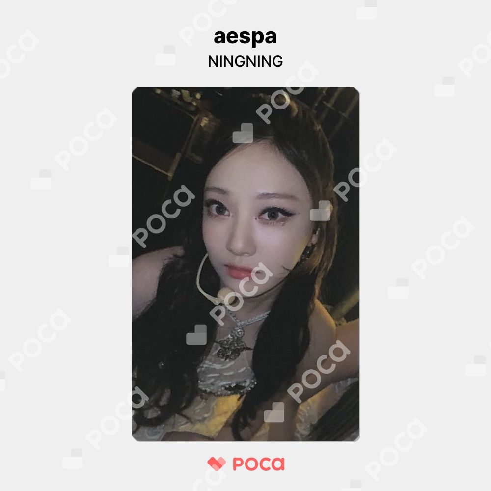 aespa To MY WORLD 6000円特典トレカ　ニンニン トレカ② ニンニン aespa To MY WORLD 6000円 購入特典 トレカ B - メルカリ