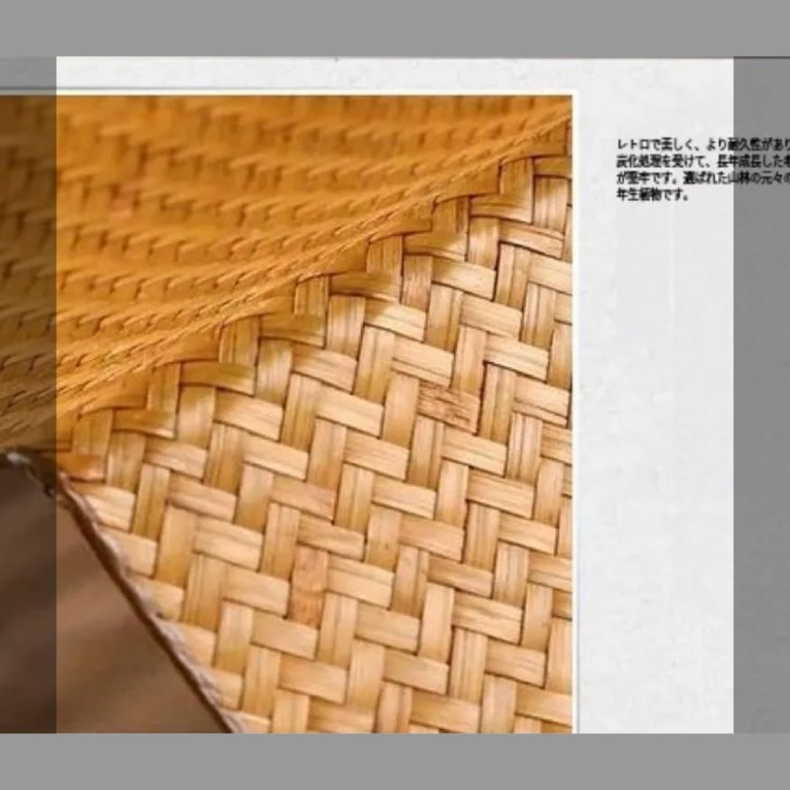 竹製品畳茶棚囲炉裏煮茶禅意梅鹿竹軒置物収納棚双層茶碗棚