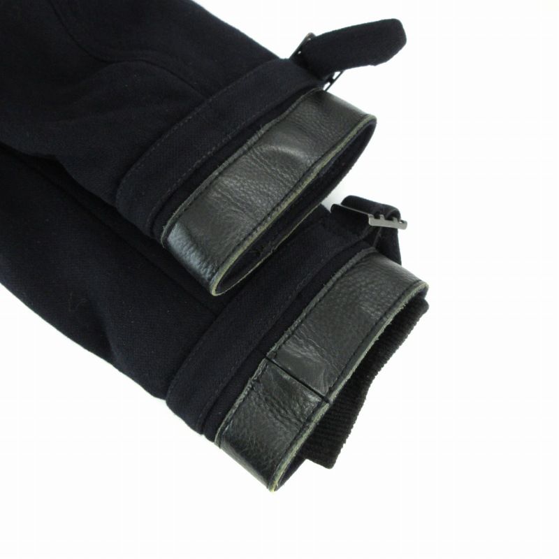 ピーコート ナイジェルケーボン 46 ナイジェルケーボン】ピーコート ブラック ダブル 46 ミリタリー