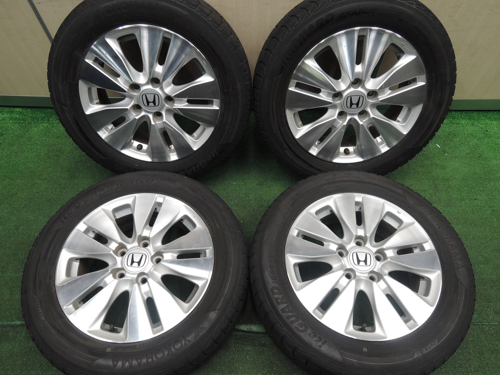 [送料無料]4本価格ホンダ ステップワゴン 純正 205/60R16 スタッドレス ヨコハマ アイスガード iG50 プラス 16インチ PCD114.3/5H3111203HAス