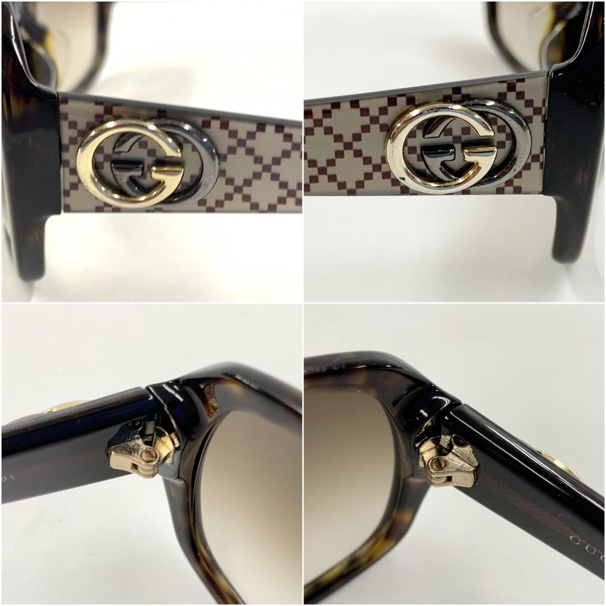 〇〇GUCCI グッチ ベッコウ柄 サングラス 60□15 130 GG3178